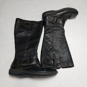 B.O.C Leather Shoes Size 6.5 Dark Brown